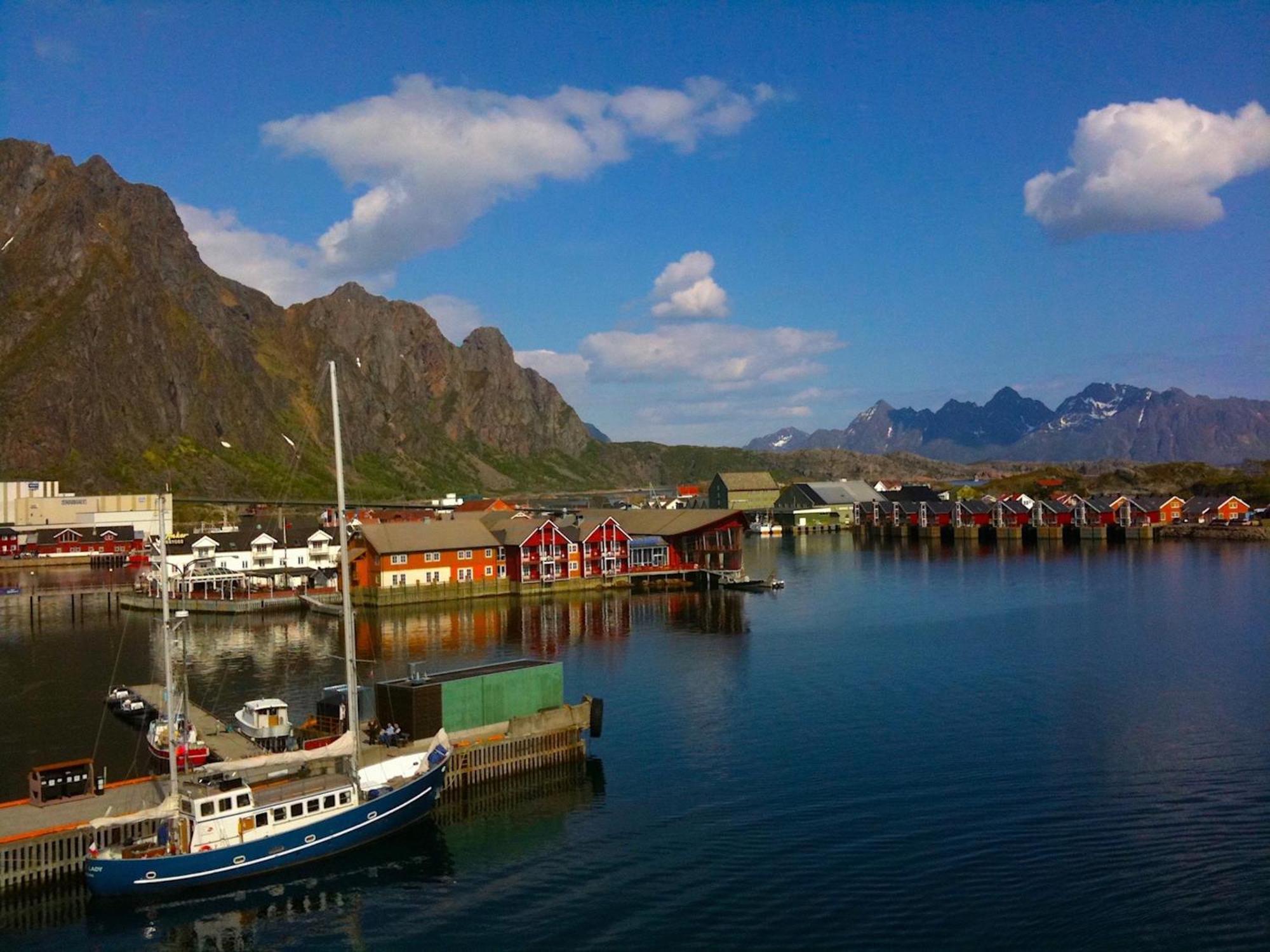 Вилла Stamsund Authentic Rorbu Экстерьер фото